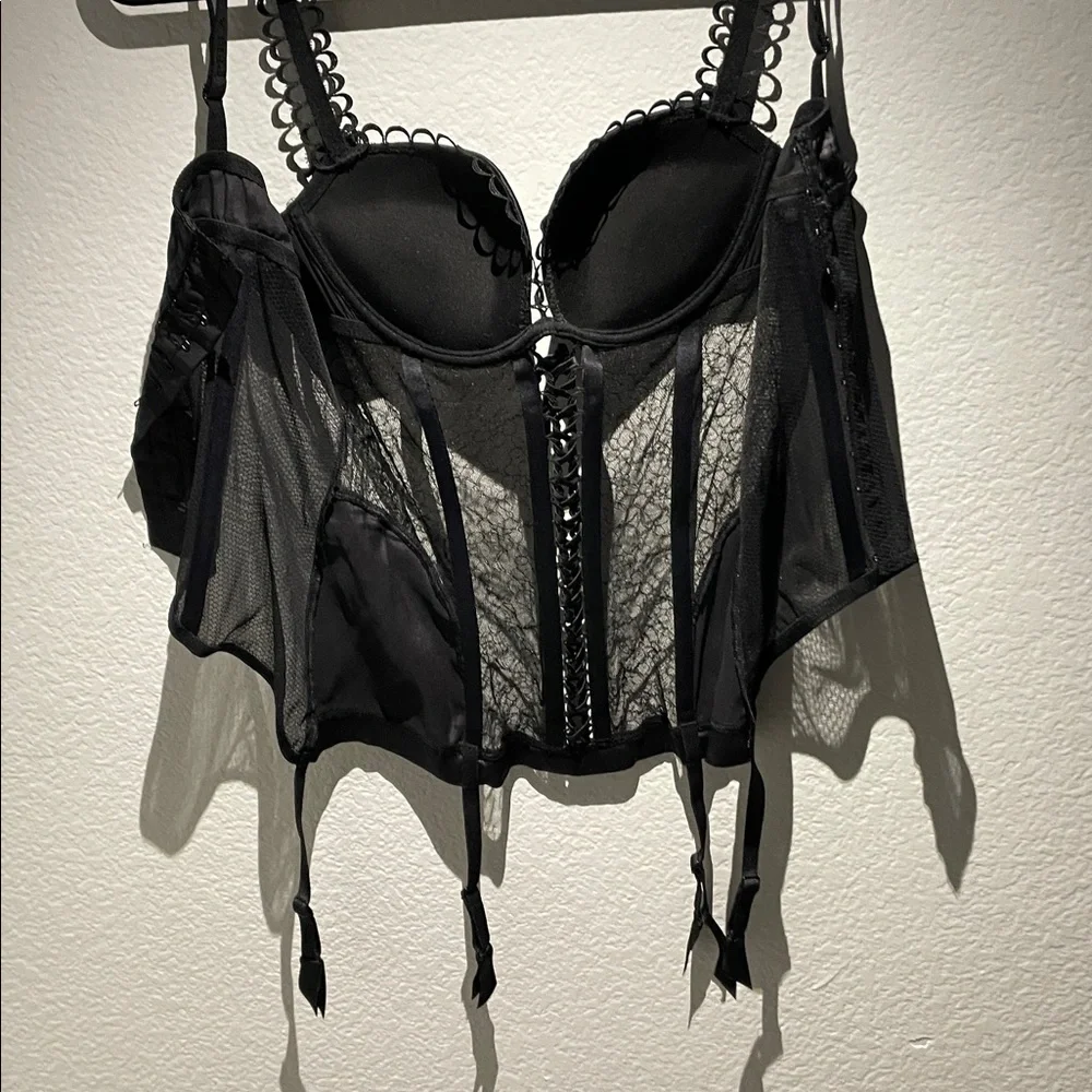La Perla Black Lace Camisole Top - Picture 9 of 9